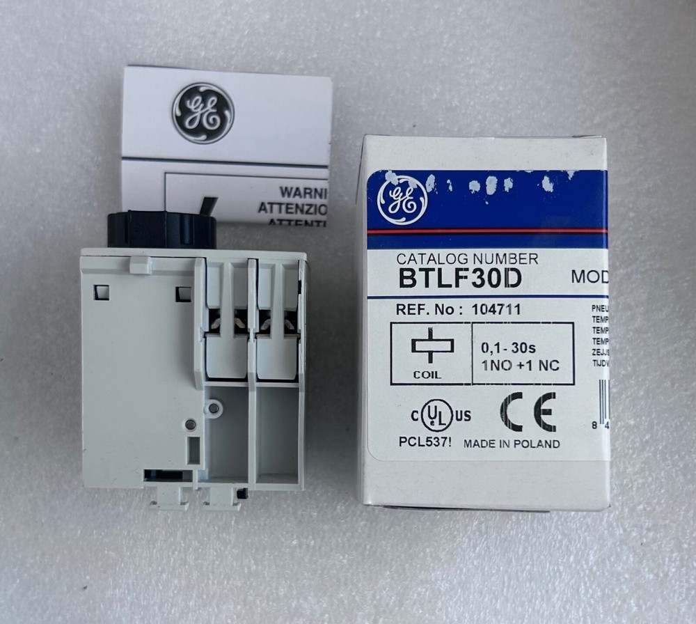 GE BTLF30D 0.1-30 S. Pneumatic Timer