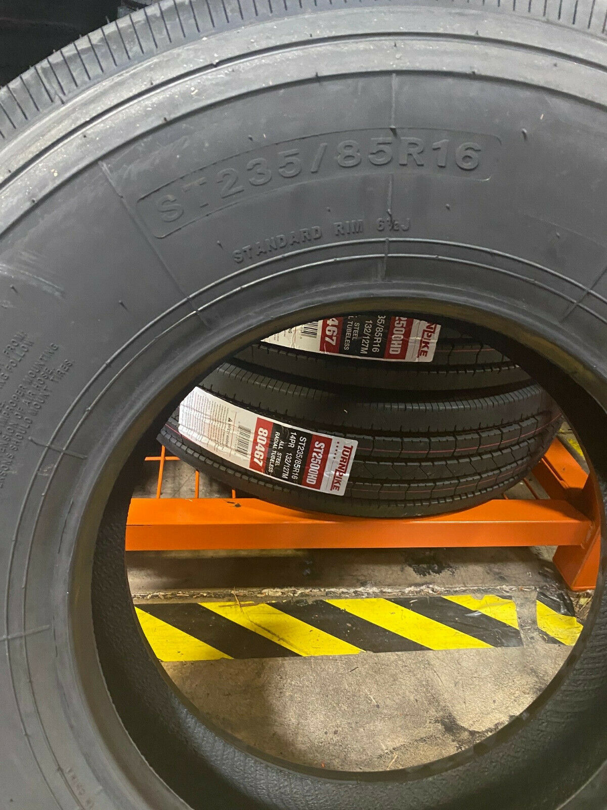 4 NEW 225/75R15G Turnpike ST2500 All Steel 14 Ply 123/119M Trailer Tires