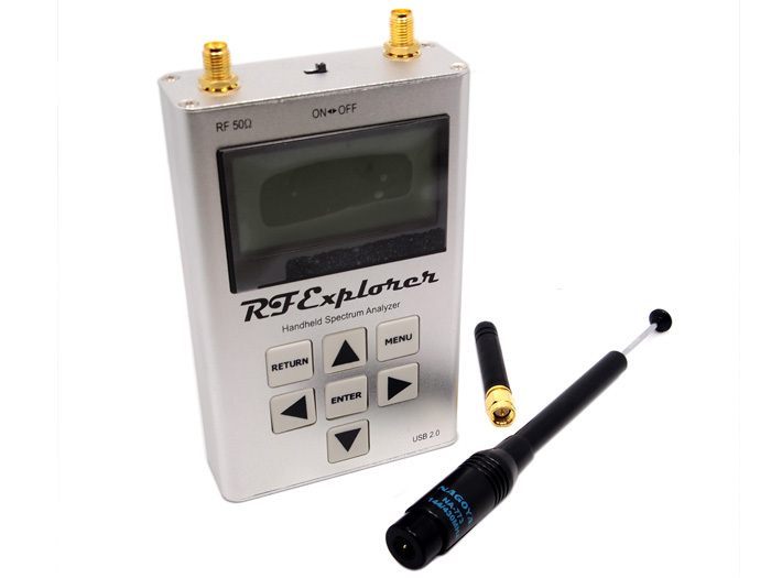 RF Explorer 3G Combo Spectrum Analyzer with Advanced Aluminium Carrying Case