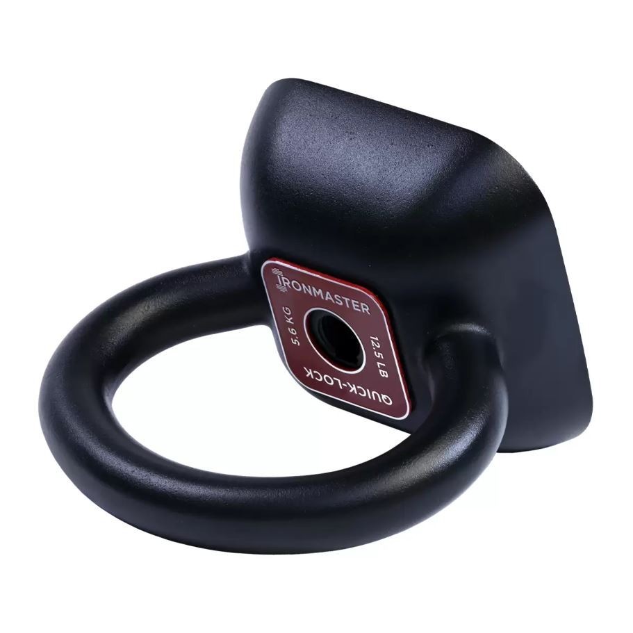 Ironmaster Adjustable Kettlebell Handle 12.5 lb Quick-Lock System Durable