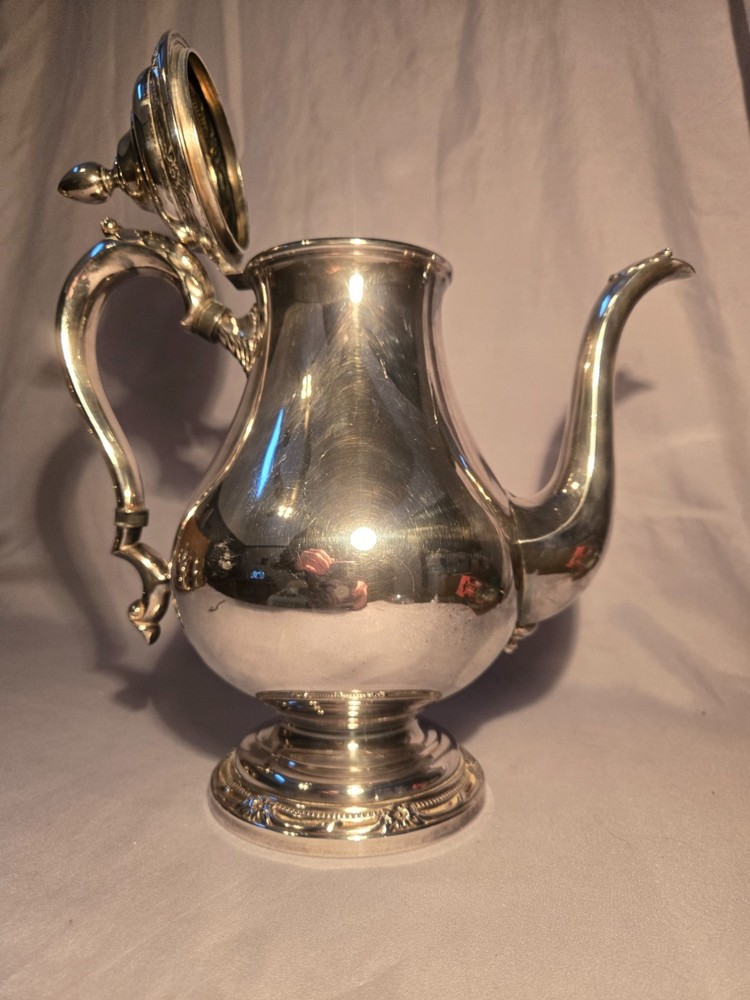 Authentic 1847 Rogers Bros “Remembrance” Silverplate Tea Set – 4 Pieces