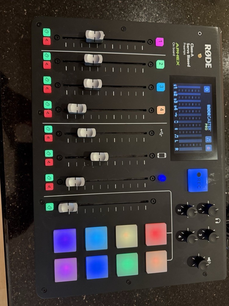 RODECaster Pro Integrated Podcast Production Console (Used, Fully functional)