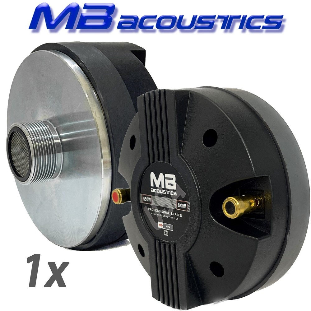 Titanium Compression Driver UPGRADE REPLACEMENT for Peavey DX14, 1-3/8” Screw-on