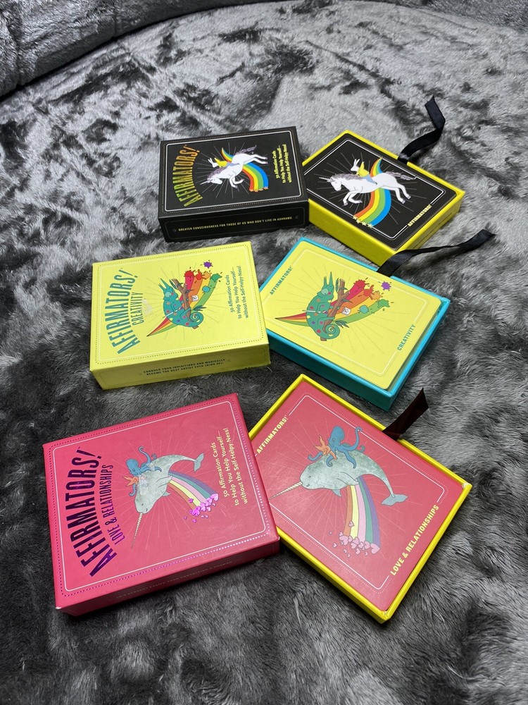 Affirmators! 3 Pack Bundle Set (Love & Relationships, Creativity….)