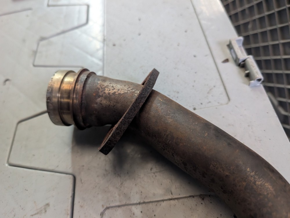 Yamaha Wr450f 2002 Exhaust Header Downpipe Header Pipe #W