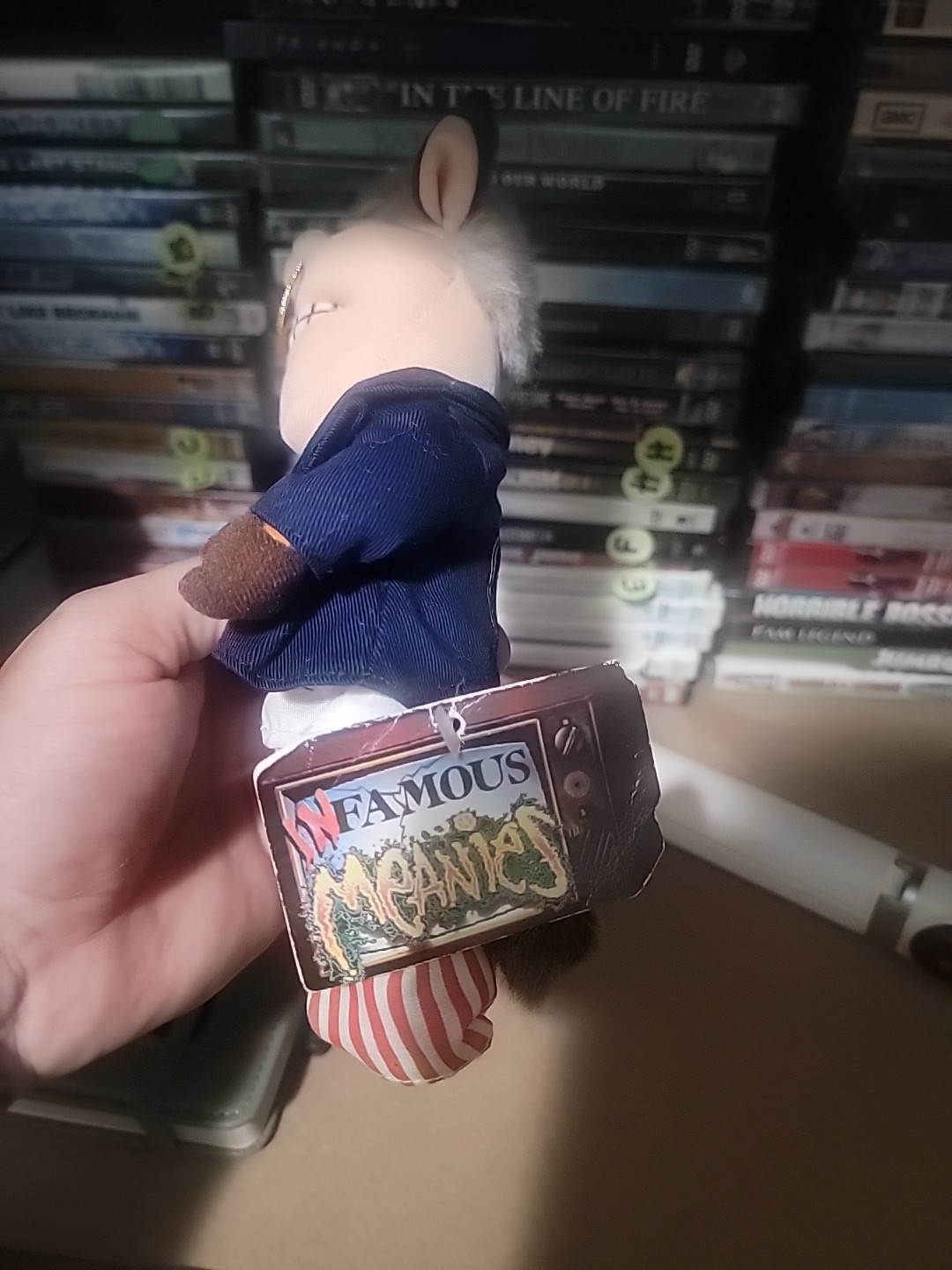 1997 INFAMOUS MEANIES BULL CLINTON 8" ) #13