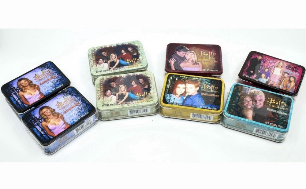 Buffy the Vampire Slayer Bubblegum Tin Collection 2002 Sci-Fi Horror