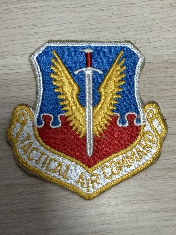 Vintage US Air Force Tatical Air Command Sew On Patch