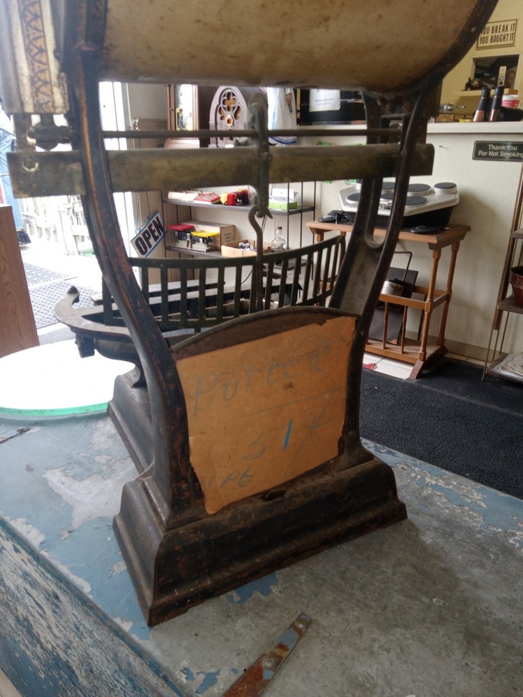 Antique Barrel Scale 1901 The Computing Scale Co