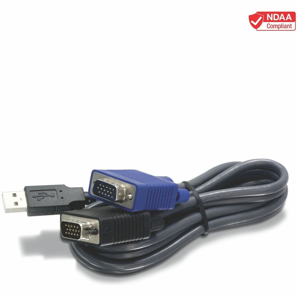 TRENDnet 2-in-1 USB VGA KVM Cable (tkcu10)