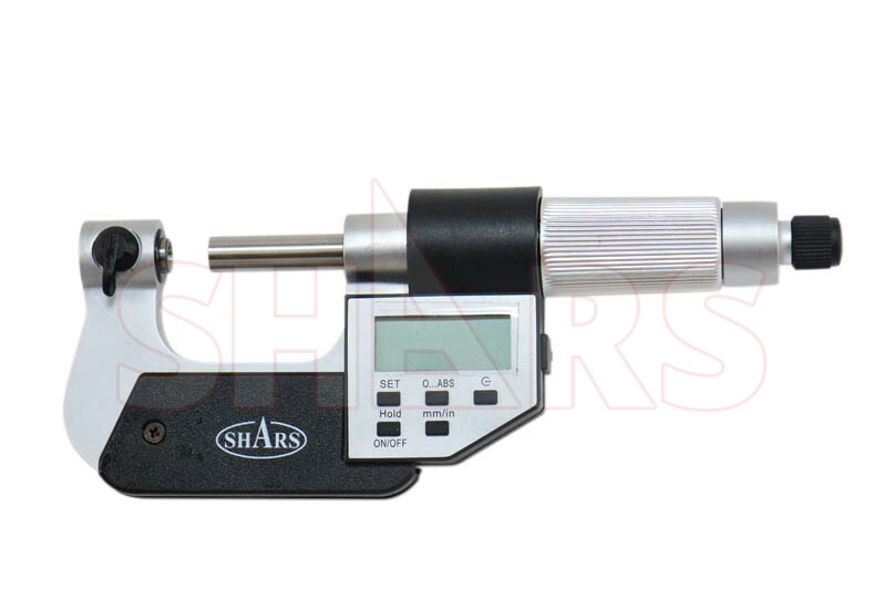 SHARS 0-1" Electronic Screw Thread Micrometer 60 Degree V-Anvils .00005" NEW P]