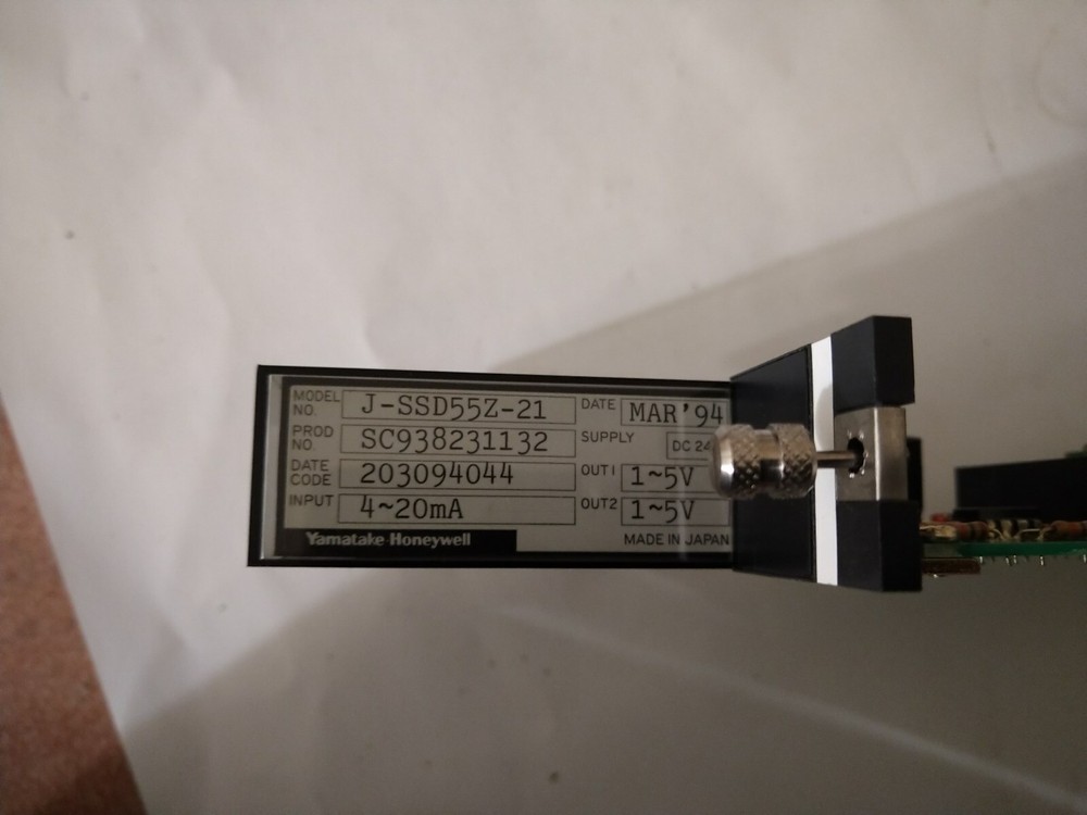 YAMATAKE-HONEYWELL DCS analog input module J-SSD55Z-21