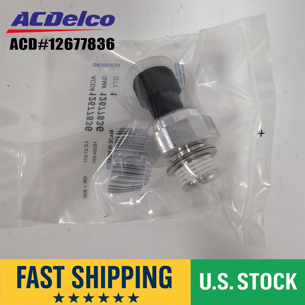 ACDelco Engine Oil Pressure Sensor D1846A GM 12677836 For Chevrolet Hammer GMC