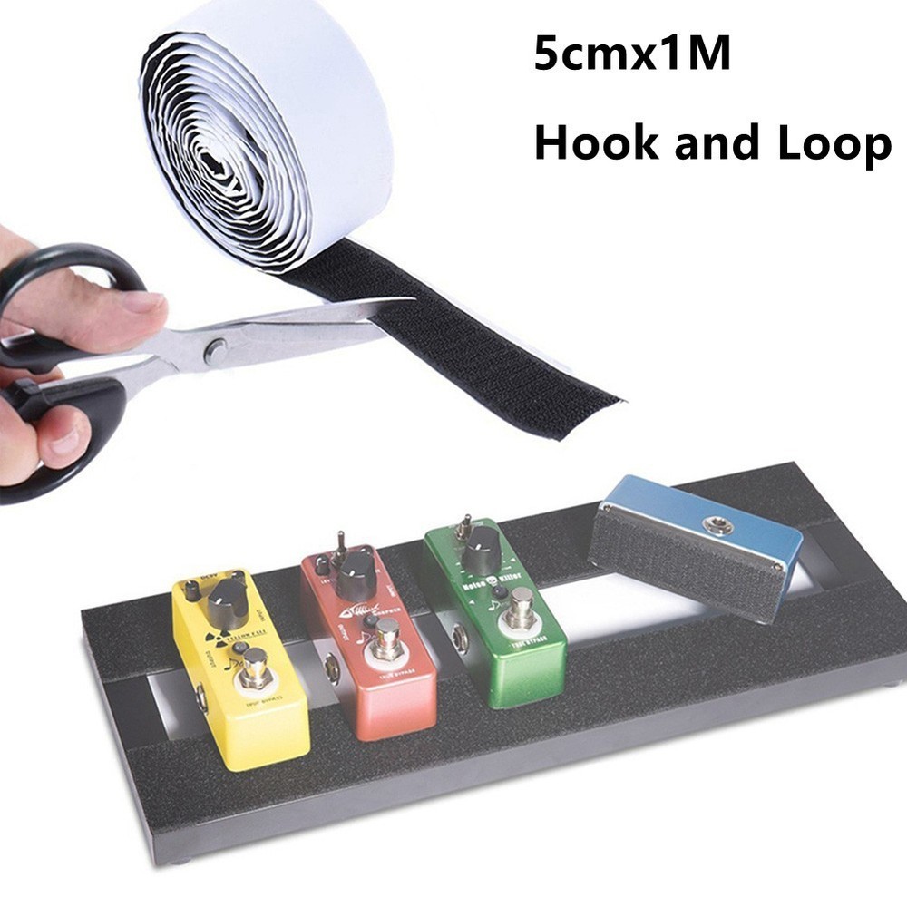 Professional Grade Pedalboard Mounting Tape 1M Length 5cm Width for Easy Setup