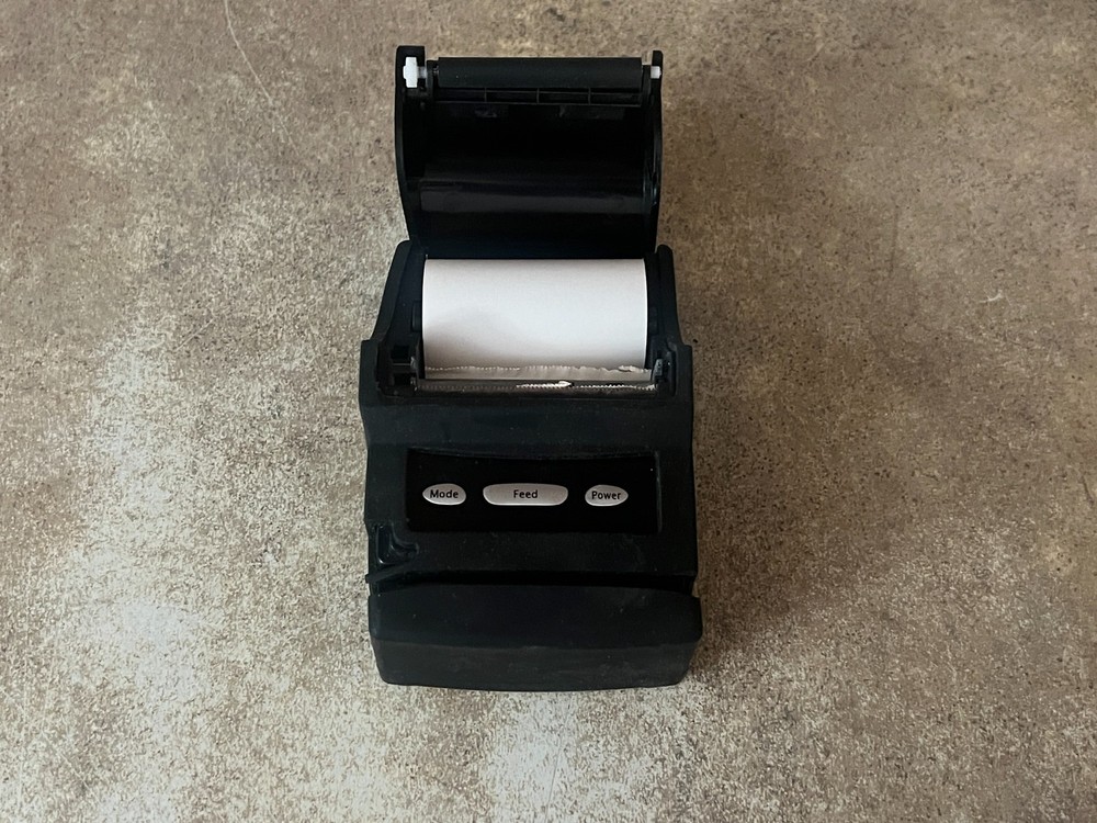 BLUE BAMBOO P25-M CHARGE ANYWHERE MOBILE PRINTER