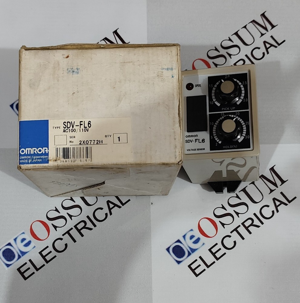 OMRON SDV-FL6 ELECTRONIC TIMER VOLTAGE 110VAC FREE FAST SHIPPING