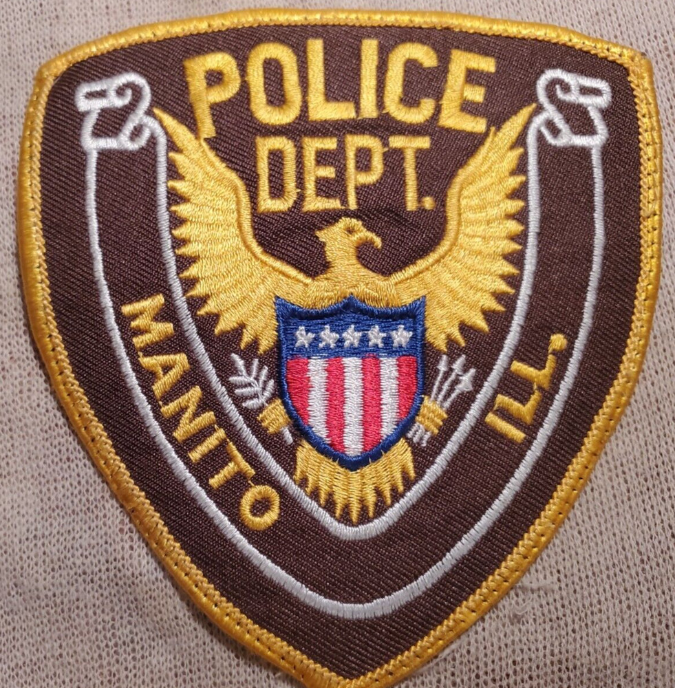 IL Manito Illinois Police Shoulder Patch