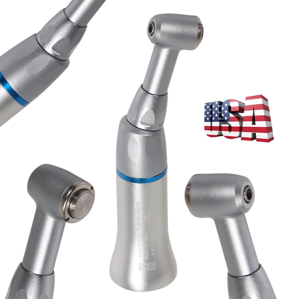 NSK Style Dental Low Speed Handpiece Contra Angle Push Button E-type External