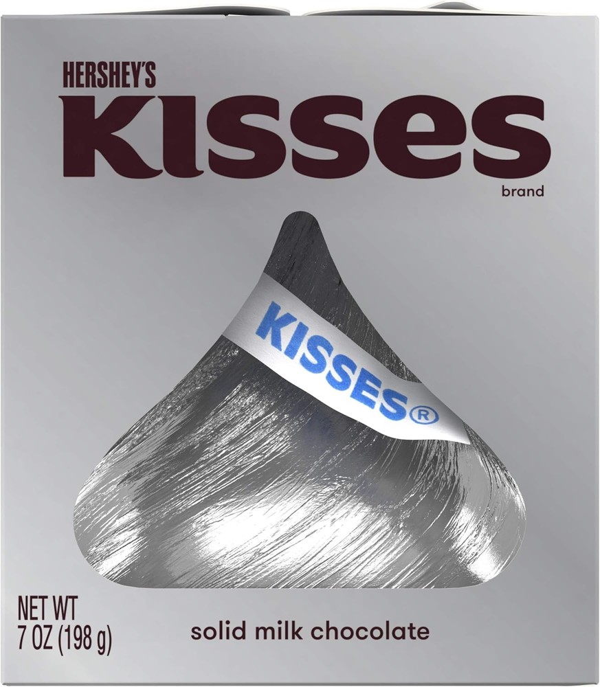 HERSHEY'S KISSES Solid Milk Chocolate Candy  Box