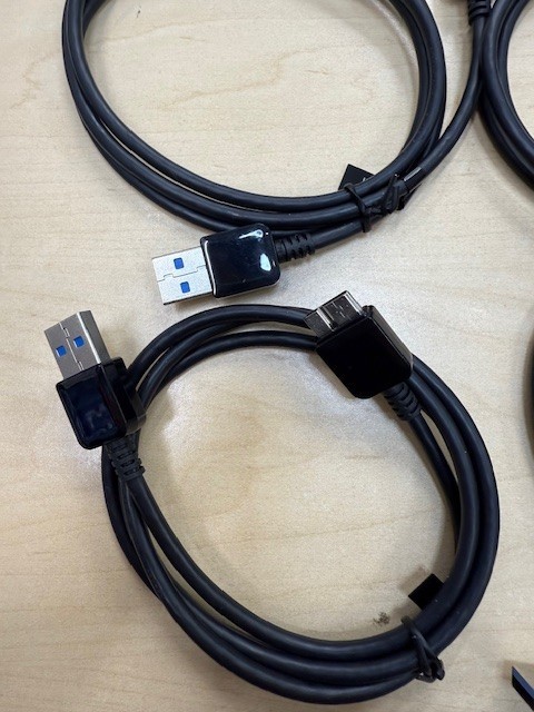 4X 3FT USB 3.0 Type A to Micro-B Cable for External Portable & Desktop Drive