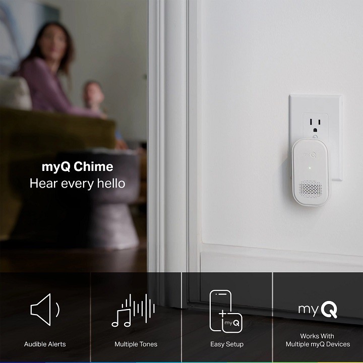 Secure View 3-in-1 Smart Lock & myQ Chime Bundle