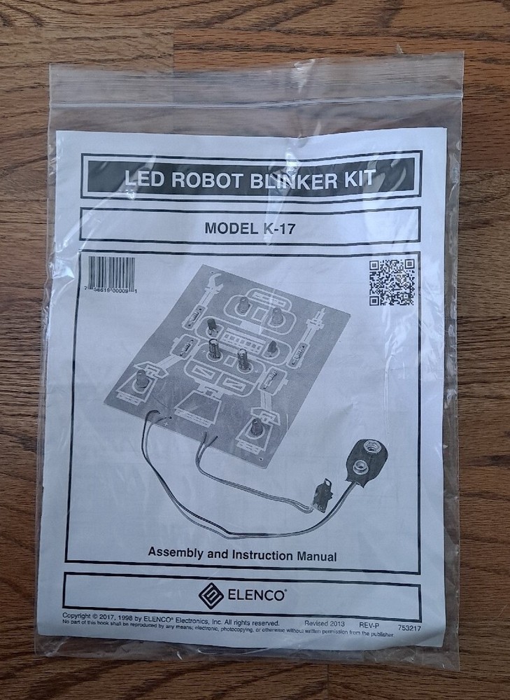 Elenco K-17 LED Robot Blinker Kit