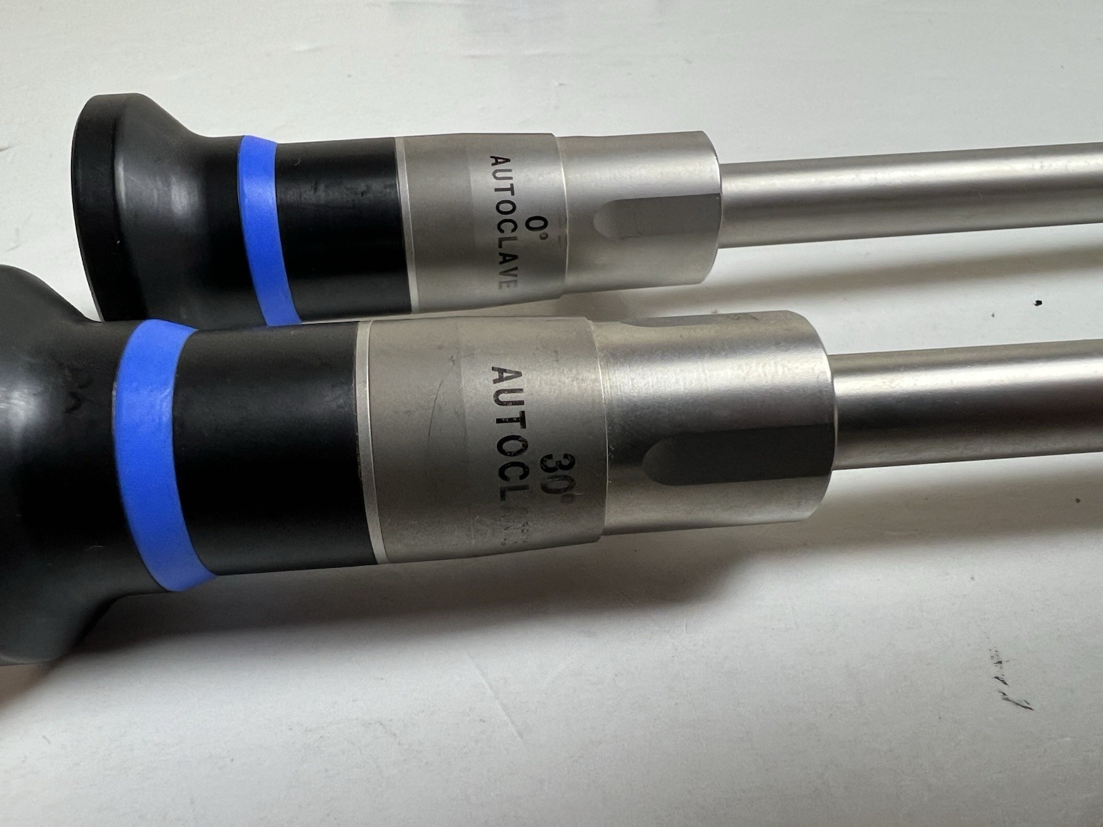 Lot Of 2 Olympus WA53005A & WA53000A 10mm Laparoscope 30º 0º Autoclavable Set