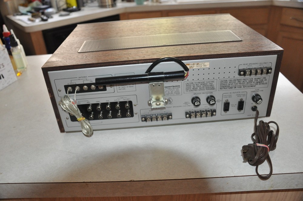 Vintage Modular Component Systems MCS 3223 Stereo Receiver Tested & Working