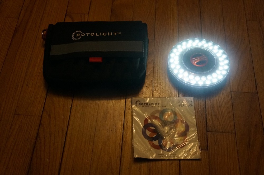 Rotolight RL48 Stealth w/Creative Colour Filter Kit - Tripod mount