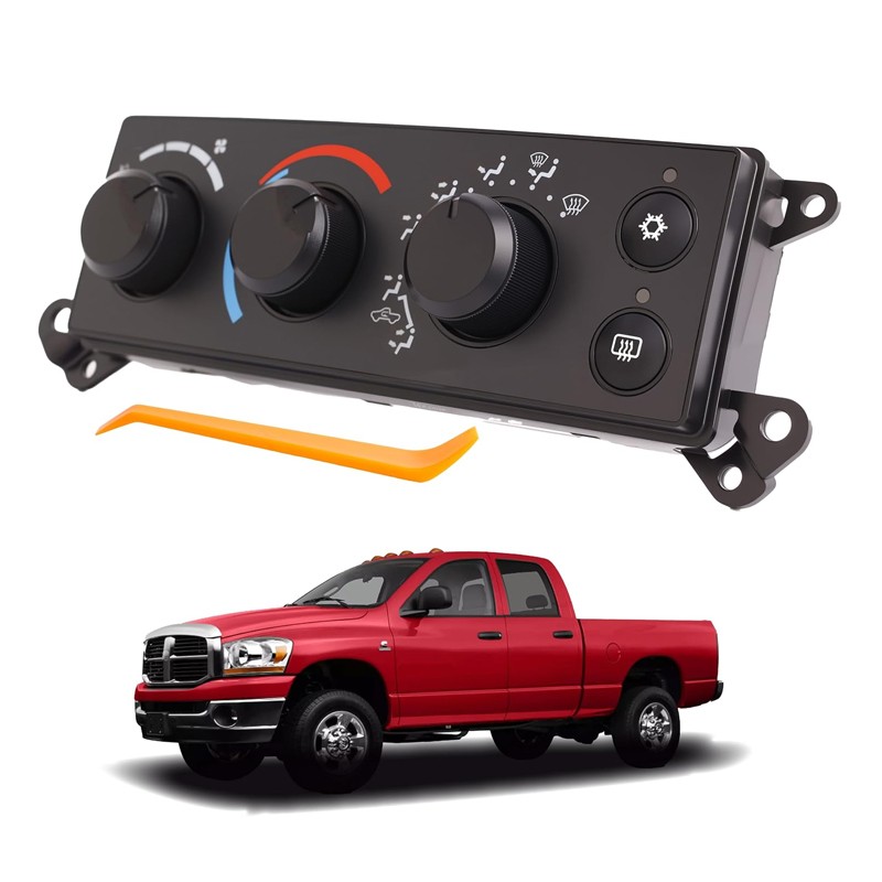 For 2006-2008 Dodge Ram Single HVAC Controls Module for 55057079AB