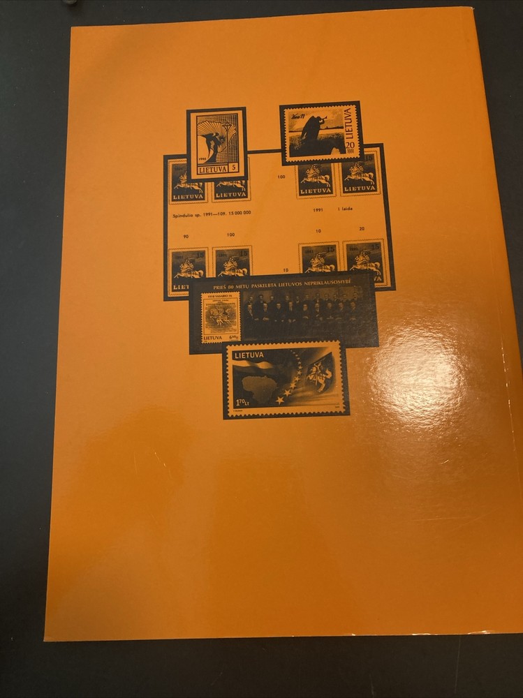 Special Lithuanian Postage Stamp Catalog 1990-2005 By A Jankauskas