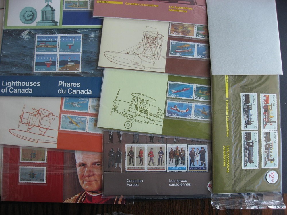 Canada Post thematic collections 25 different check them out!