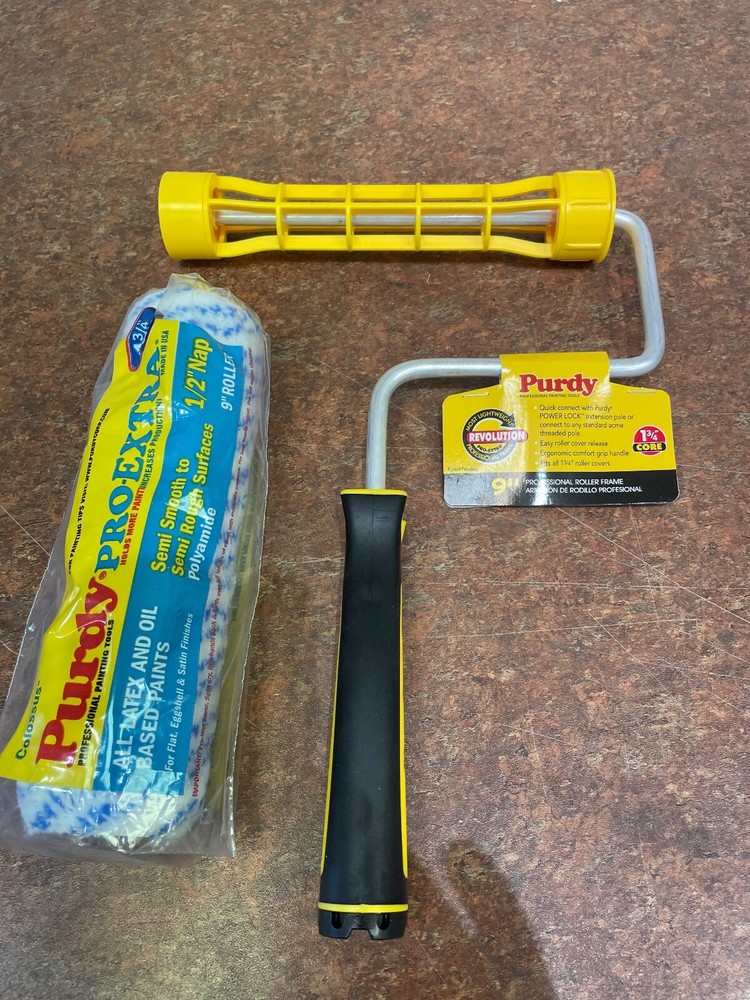 Purdy Paint Rollers and Frames All Variations and Sizes