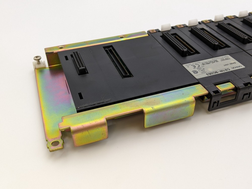 Omron CS1W-BC053 Base Unit CPU Central Processing Unit Backplane CS1 Series