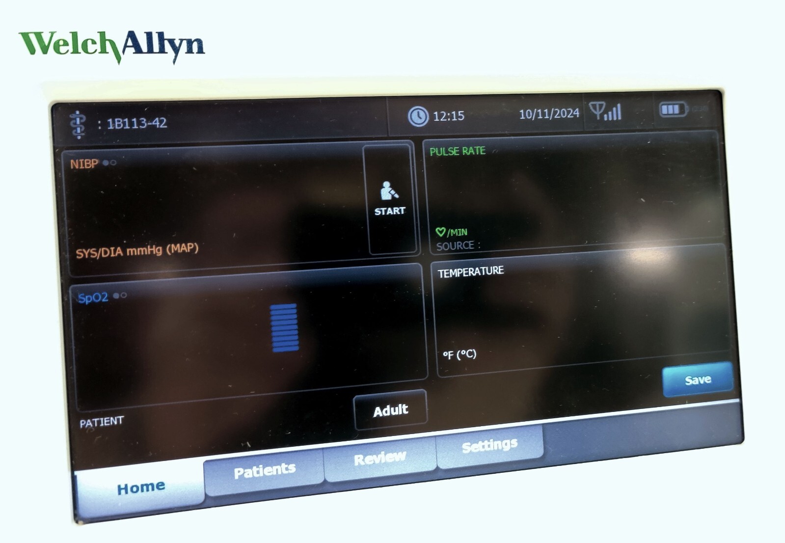 Welch Allyn Connex Vital Signs Monitor 6000 65MTXX, Masimo SpO2, WIFI EMR