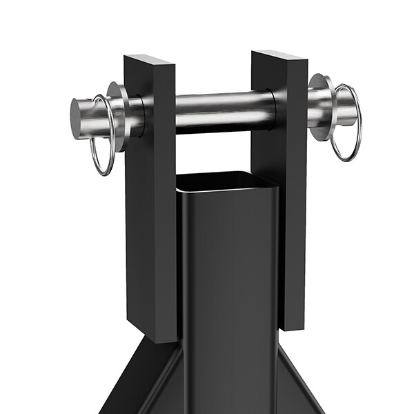 Trailer Hitch 3 Point 2" Receiver Quick Hitch Compatible with Category 2 Tractor
