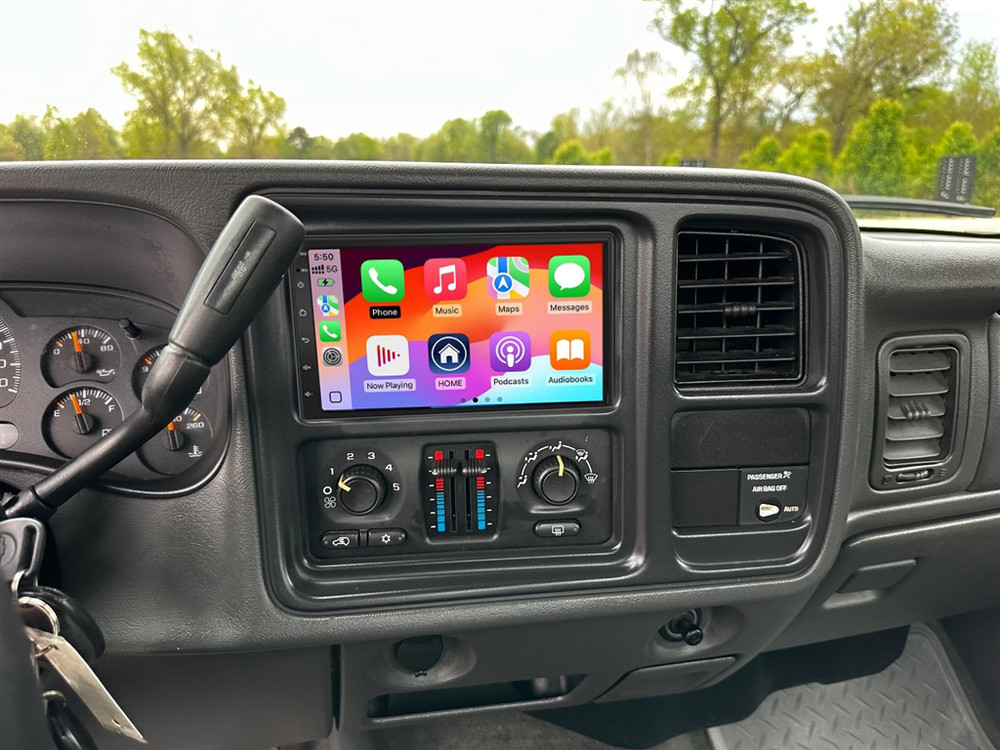 Android 15 For 2003-2006 Chevy Silverado 1500 2500 Apple Carplay Car Radio GPS