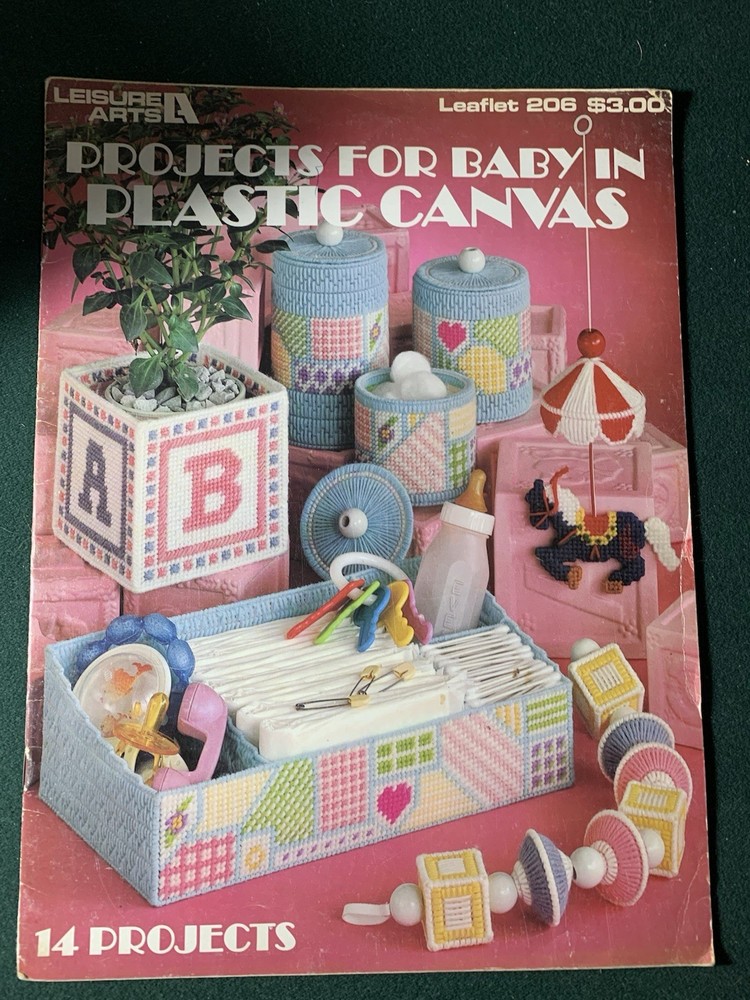3 Plastic Canvas Baby Patterns