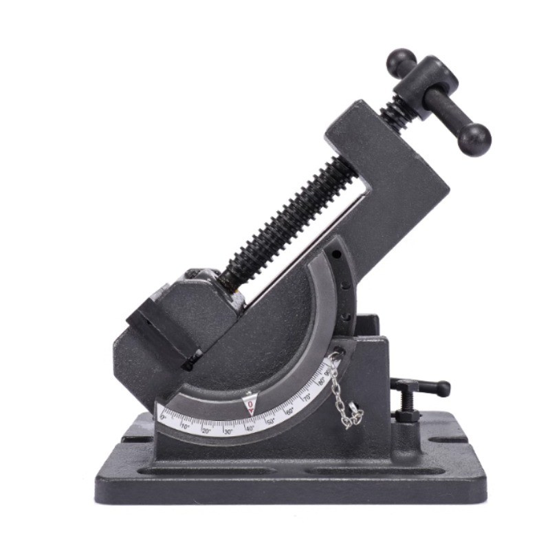 Tiltable Bench Vise Guide Rod Type Angle Vise Drilling Machine Table Vise