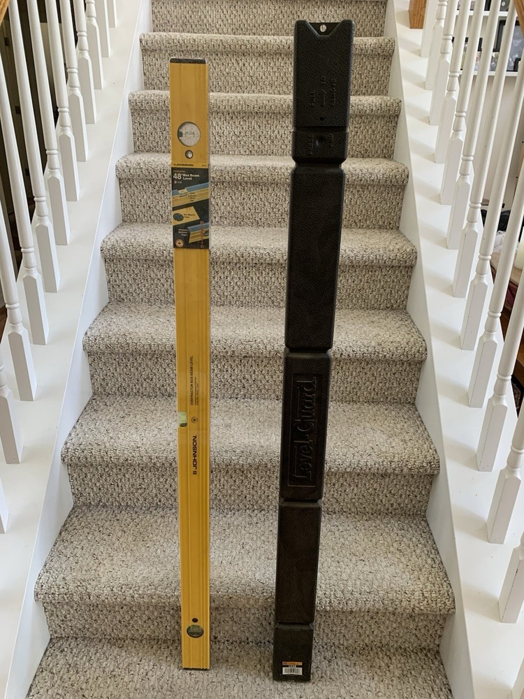Johnson Contractor Box Beam 48 Inch Level (#9948) With Carrying Case