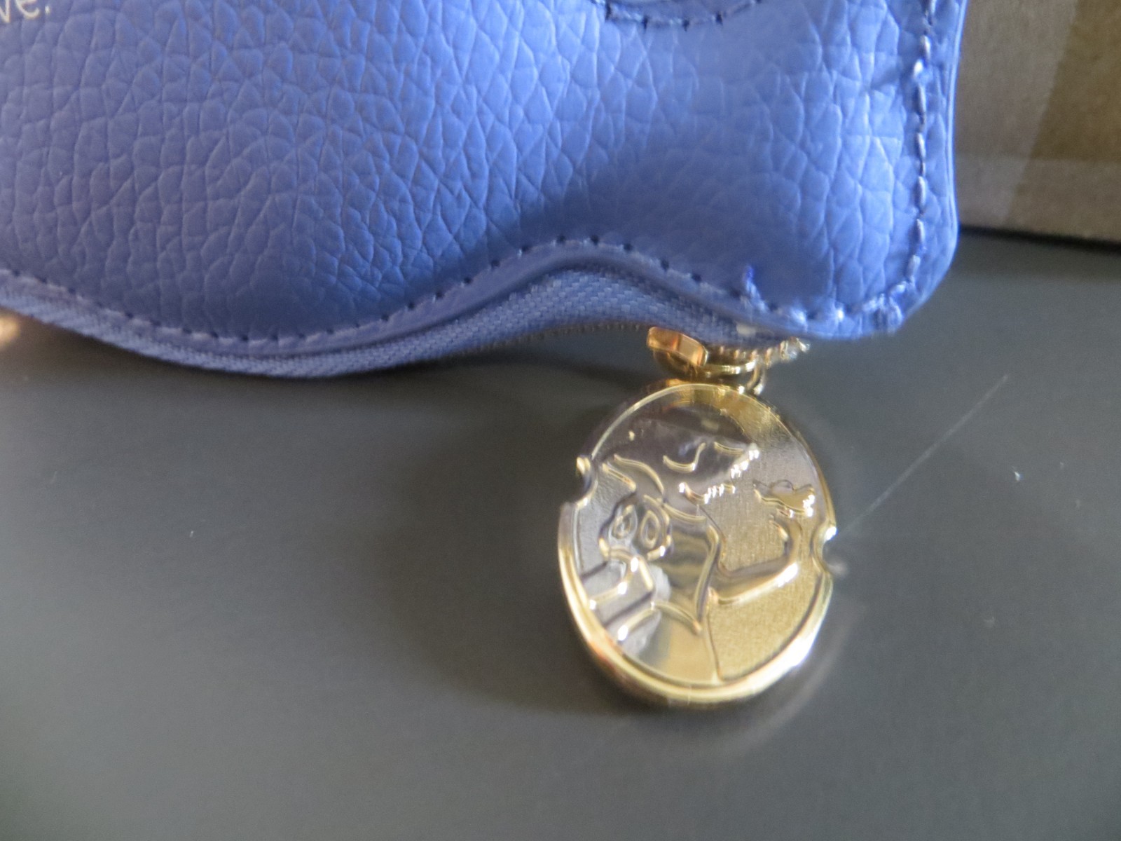 New Bath & Body Works Disney Princess Snow White Blue Bird Coin Purse