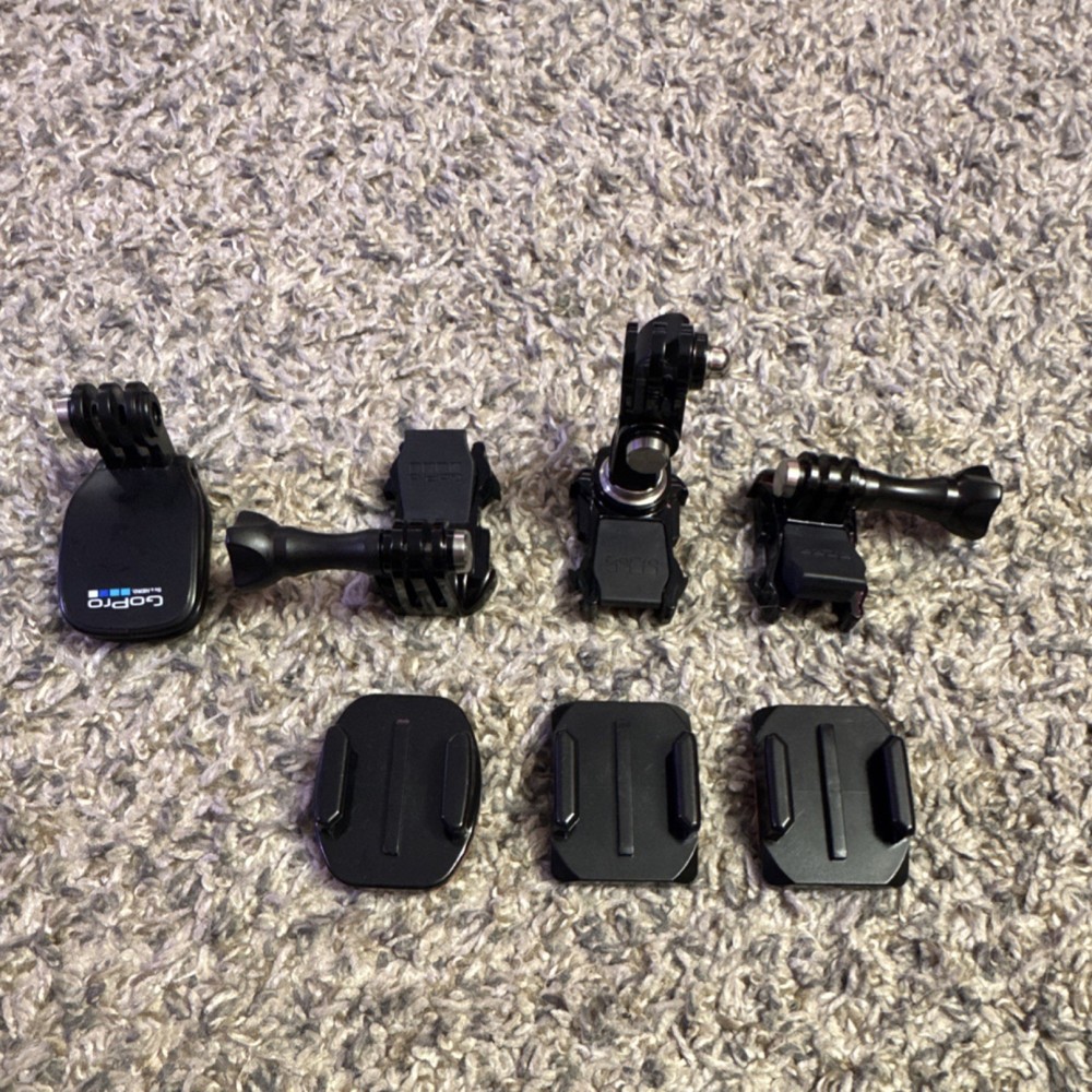 GoPro HERO7 Black 4K Camera Accessory Bundle with Mounts & Head Strap