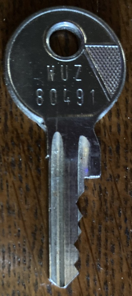 Wurlitzer Jukebox Key WUZ 80491