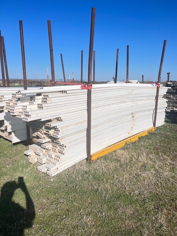 White Vinyl Split Rail Fence