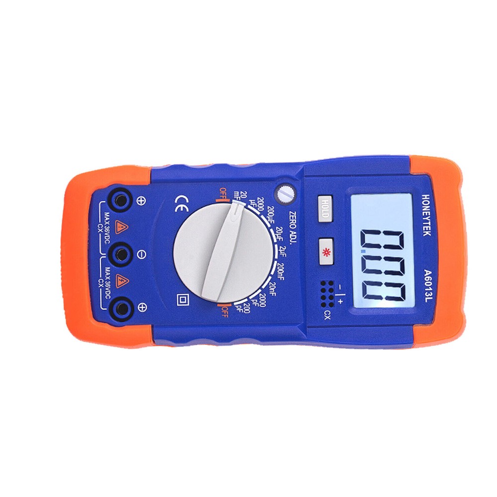 Multimeter Digital Capacitance 200pF-20mF Meter Capacitor Tester Measure Tool