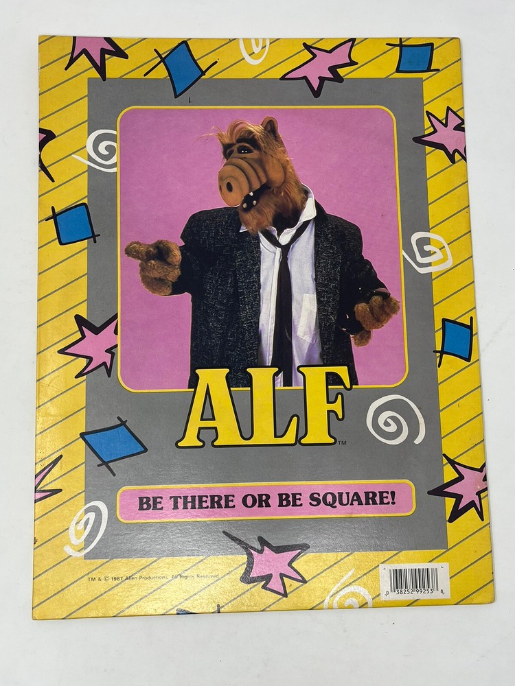 Vintage Alf Folder lot 1987