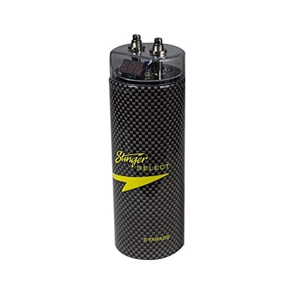 Stinger Select Carbon Fiber 5 Farad Digital Capacitor (SSCAP5M)