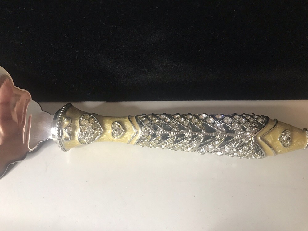 Stainless Steel Wedding Cake Knife & Server/ TR