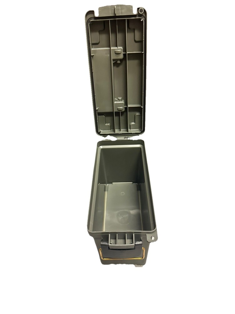 PLASTIC AMMO BOX .30 Cal. O.D. GREEN PLASTIC