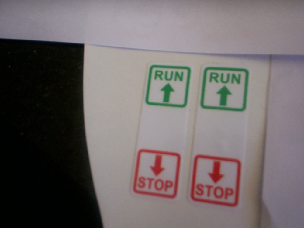 david brown warning sticker / decal